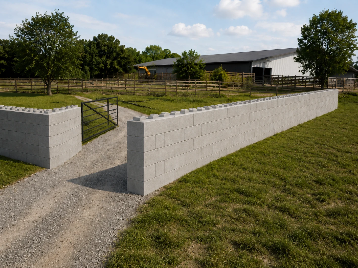 Betónový blok 40 cm – 40×180×60 cm – foto 8