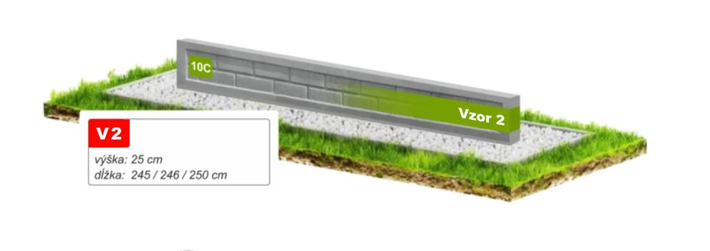 Podhrabová doska – VIBROVANÁ č. 2